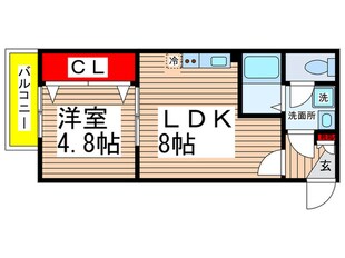 ロアジス幕張の物件間取画像